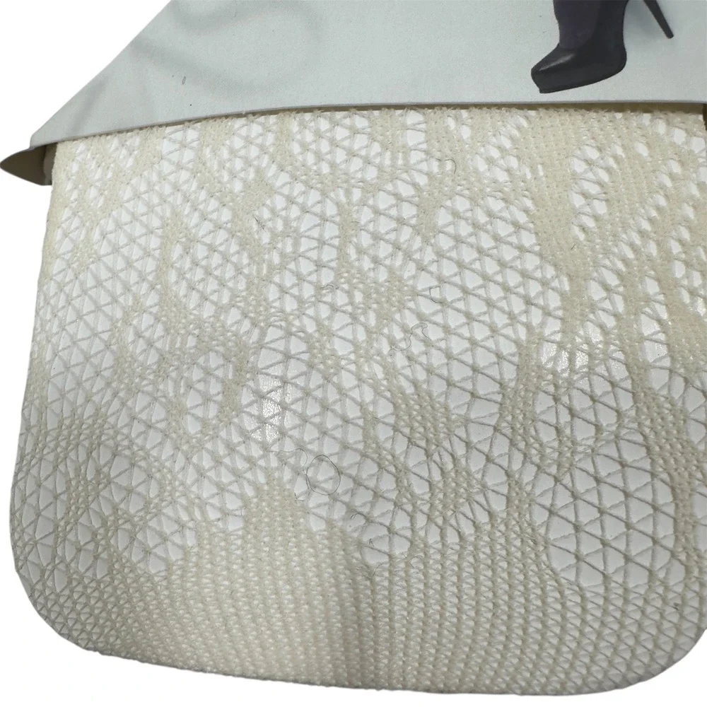 Simply Vera Vera‎ Wang Fashion Tights 2pk Metallic Diamond & Floral Net Size 2/3